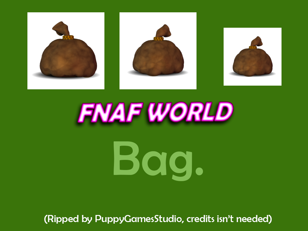 FNaF World - Lolbit's Bags