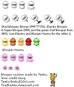 Mario Customs - Blooper