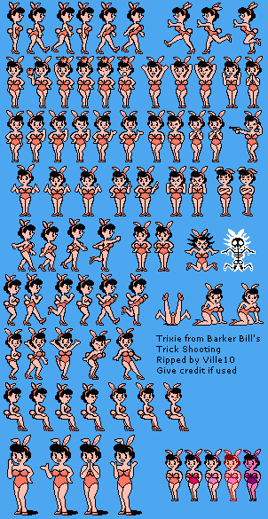 Barker Bill's Trick Shooting - Trixie