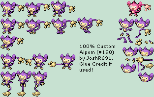 Pokémon Generation 2 Customs - #190 Aipom