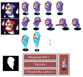Mega Man Battle Network - Spooky
