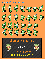 Pokémon Ranger 2: Shadows of Almia - Celebi
