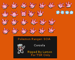 Pokémon Ranger 2: Shadows of Almia - Corsola