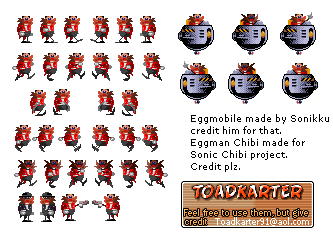 Sonic the Hedgehog Customs - Dr. Eggman (SCD Chibi-Style)
