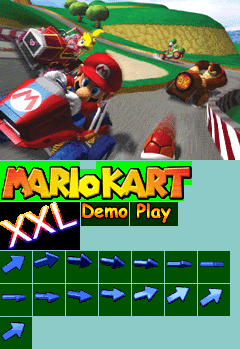 Mario Kart XXL (Tech Demo) - Title Screen