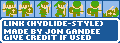 The Legend of Zelda Customs - Link (Hydlide-Style)