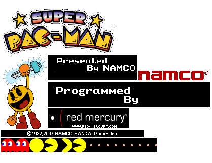 Super Pac-Man - Title Screen