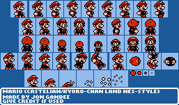 Mario Customs - Mario (Castelian NES-Style)