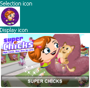 Super Chicks (LeapFrog Didj) - Didj Home Screen Icons
