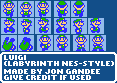 Mario Customs - Luigi (Labyrinth NES-Style)