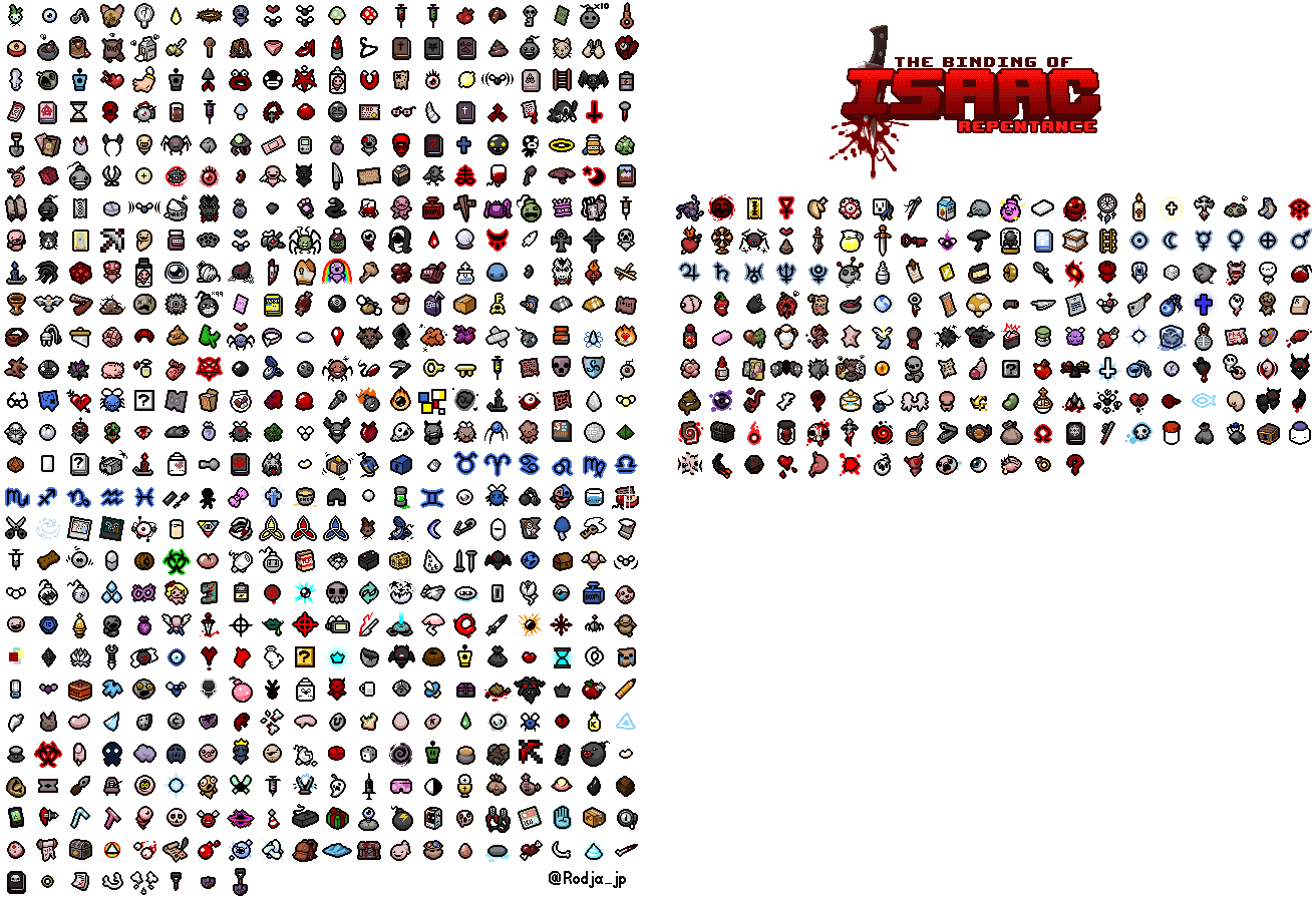 The Binding of Isaac: Rebirth - Items (Repentance)