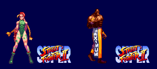 Super Street Fighter II: The New Challengers - Bonus Art