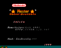 Master Smash Bros (Hack) - Title Screen