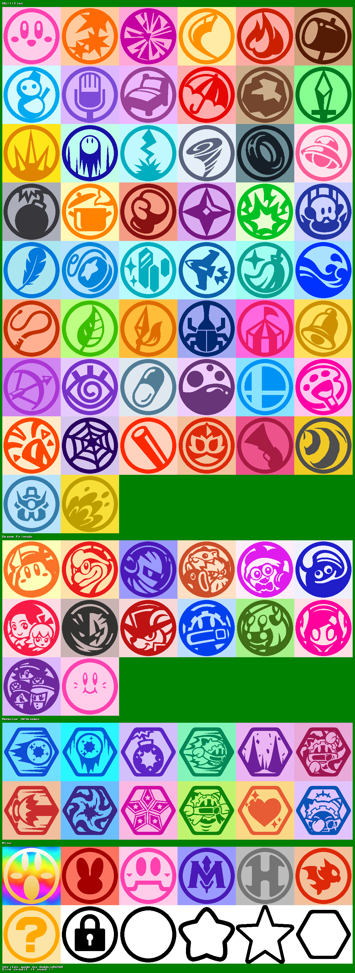 Kirby Customs - Ability Icons (KSA-Style)
