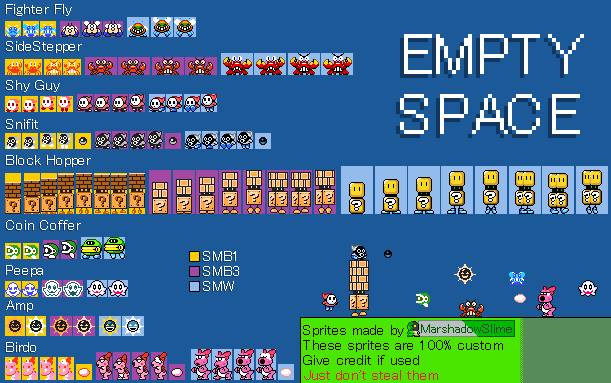 Enemies (Super Mario Maker-Style)