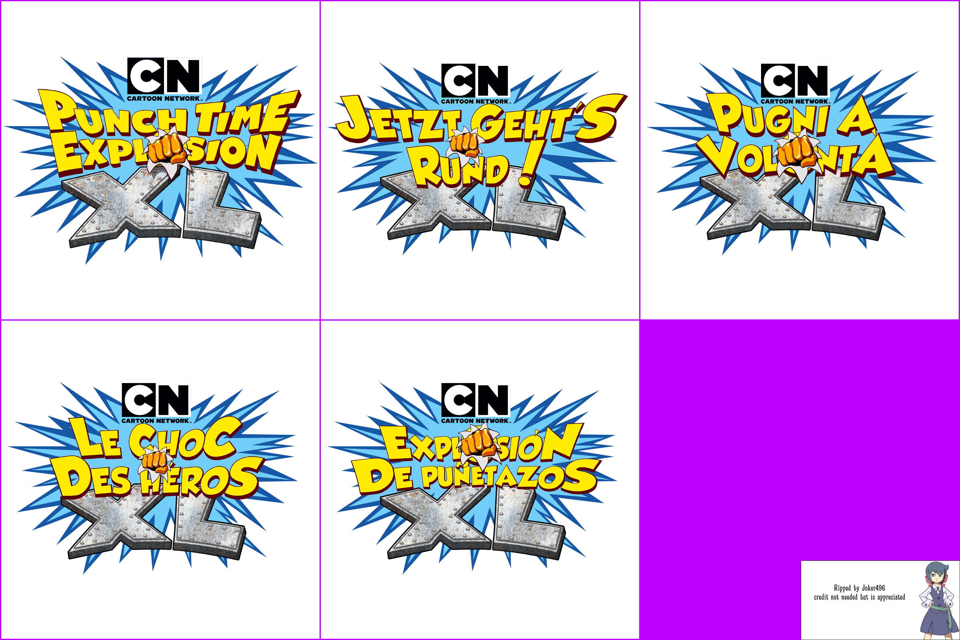 Cartoon Network Punch Time Explosion XL - Game Logo