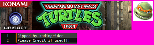 Teenage Mutant Ninja Turtles (Xbox Live Arcade) - Game Icon and Banner