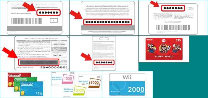 Wii Shop Channel - Wii Points Cards