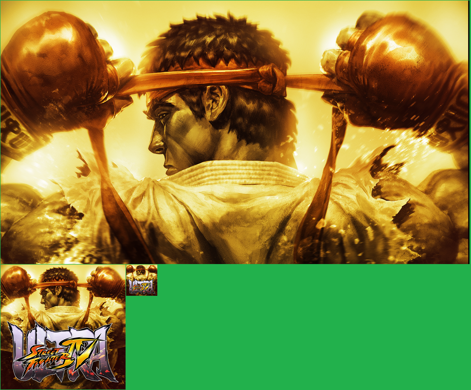 Ultra Street Fighter IV - Game Icons and Banner