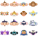 Super Monkey Ball 3D - Records & Highscores Character Icons