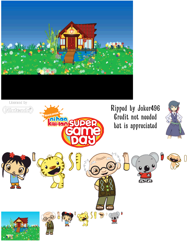Ni Hao, Kai-Lan: Super Game Day - Wii Menu Banner & Icon