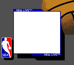 NBA Live 96 - Super Game Boy Border