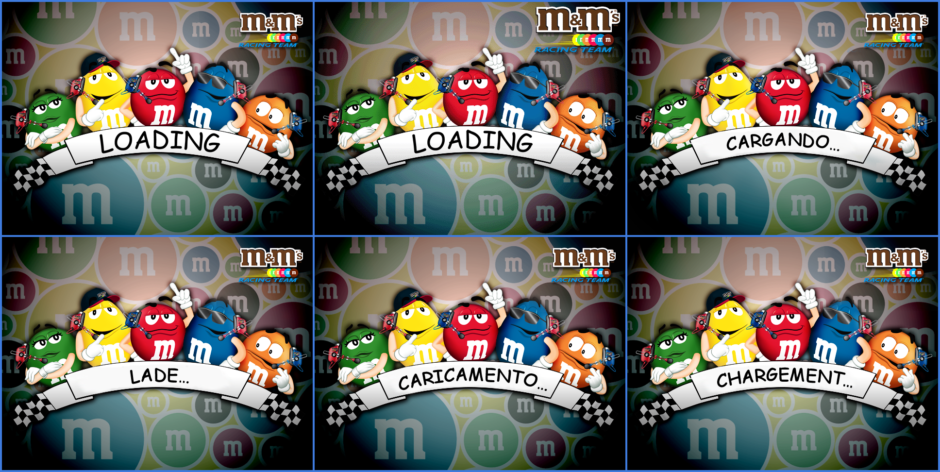 M&M's Kart Racing - Loading Screen