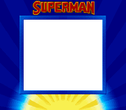 Superman - Super Game Boy Border
