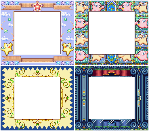 Star Sweep (JPN) - Super Game Boy Frames