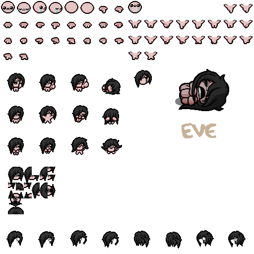 The Binding of Isaac: Rebirth - Tainted Eve