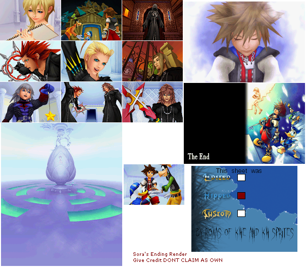 Kingdom Hearts: Chain of Memories - Ending Renders 1