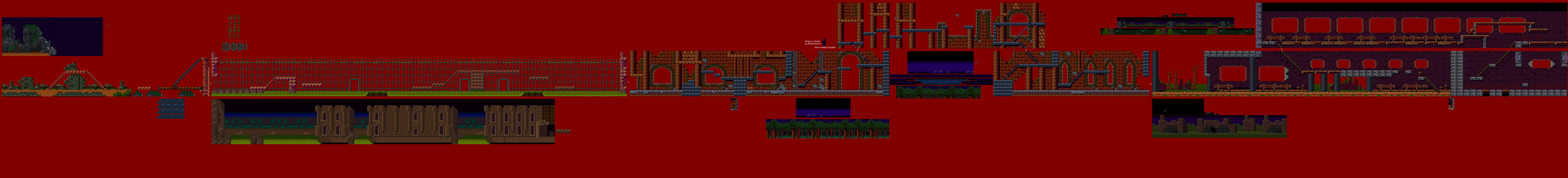 Super Castlevania IV - Stage 01: Castle Entrance