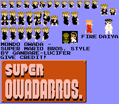 Mondo Owada (Super Mario Bros. NES-Style)