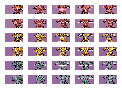 Lufia: The Ruins of Lore - Golems