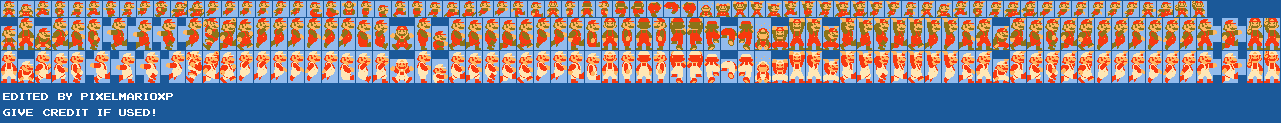 Mario Customs - Mario (SMB 1-Style, Expanded)