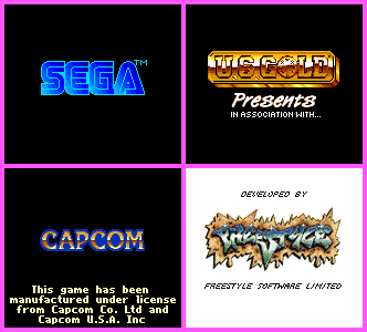 Mega Man - Startup Screens