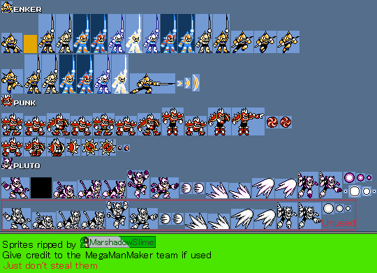 Mega Man Maker - Robot Masters (Mega Man GameBoy)