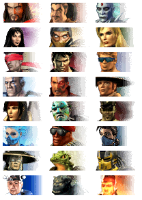 Mortal Kombat: Deadly Alliance - Health Bar Icons