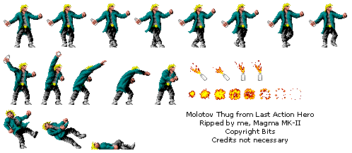 Last Action Hero - Molotov Thug