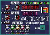 Shy Guy + Snifit (Super Mario World-Style)