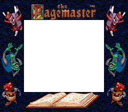 The Pagemaster - Super Game Boy Border