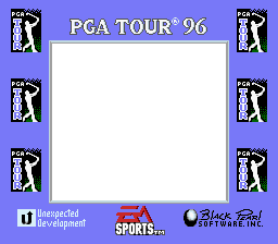 PGA Tour 96 - Super Game Boy Border