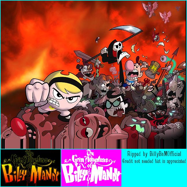 The Grim Adventures of Billy & Mandy - Title Screen