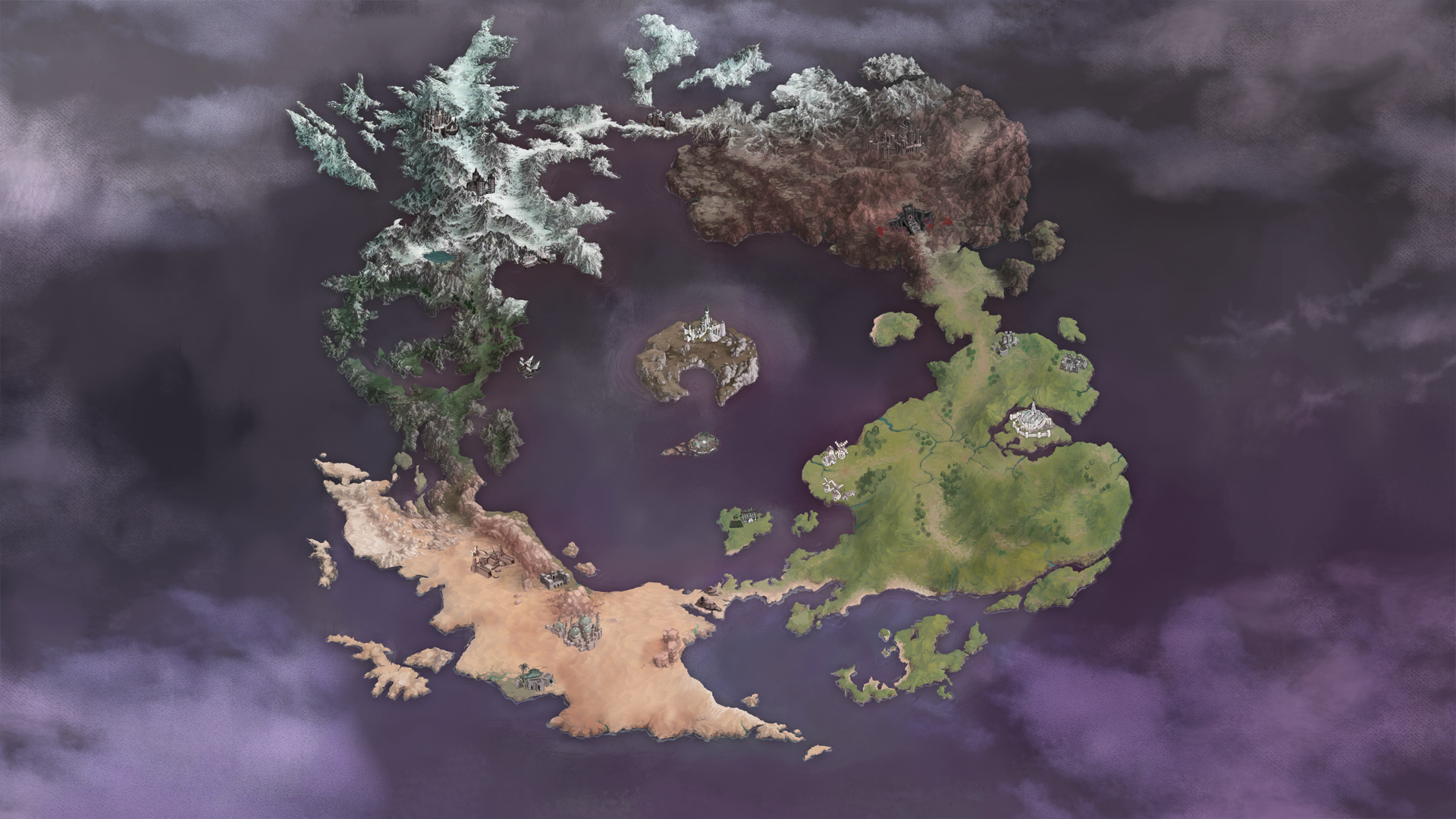 Fire Emblem Engage - Map Overview - Fell Xenologue