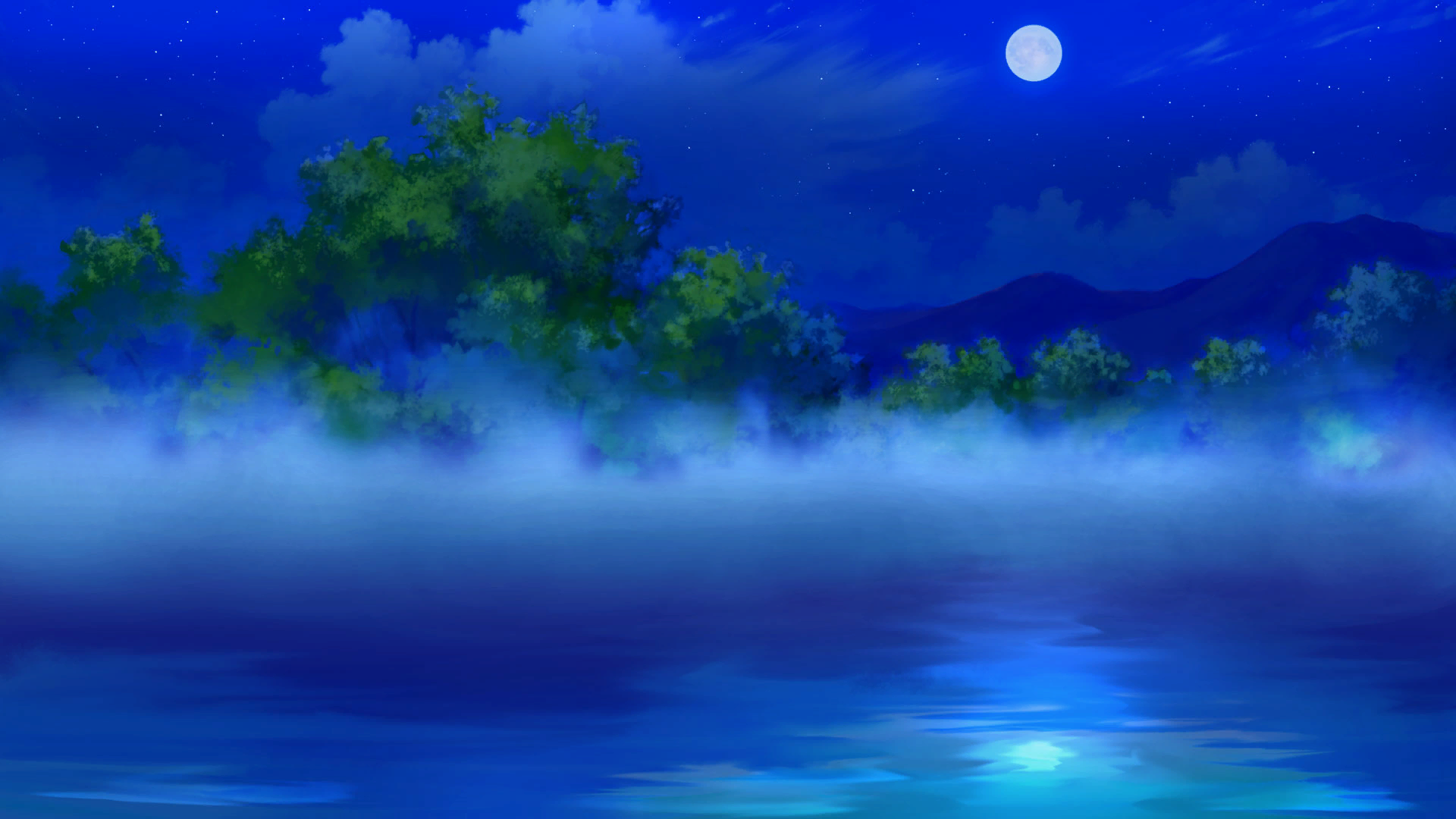 Touhou Spell Bubble - Misty Lake (Night)