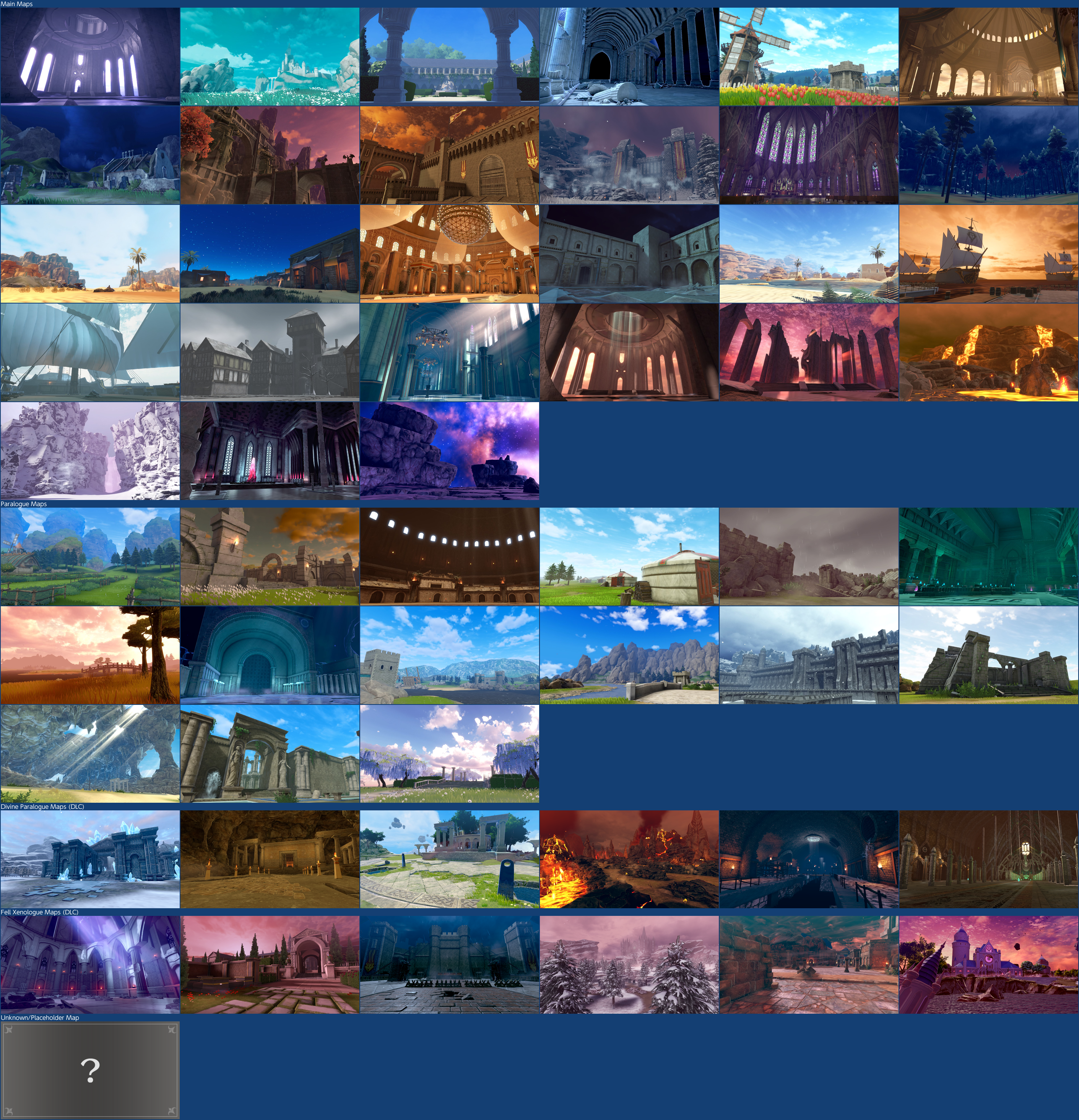 Overworld Map - Thumbnails