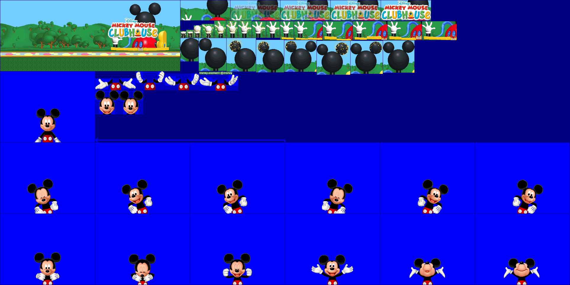 Mickey Mouse Clubhouse - Title Screen