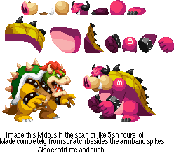 Mario & Luigi Customs - Midbus (Dream Team-style)