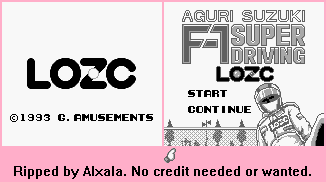 LOZC G. Amusements Logo & Title Screen