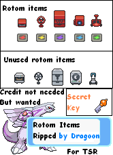 Pokémon Platinum - Rotom Icons